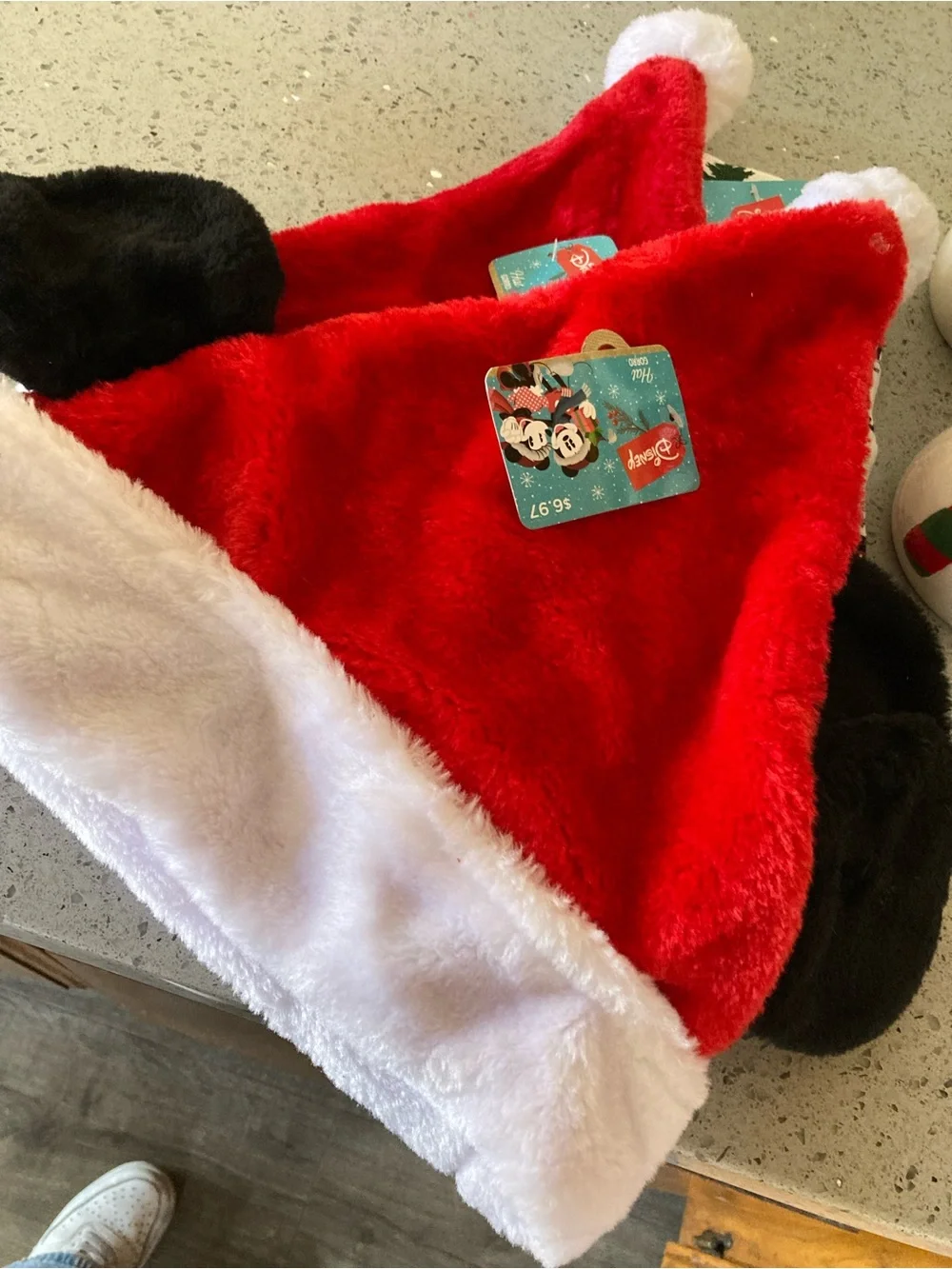 Disney Holiday Kitchen Set with Red, White, Black and Green Accents